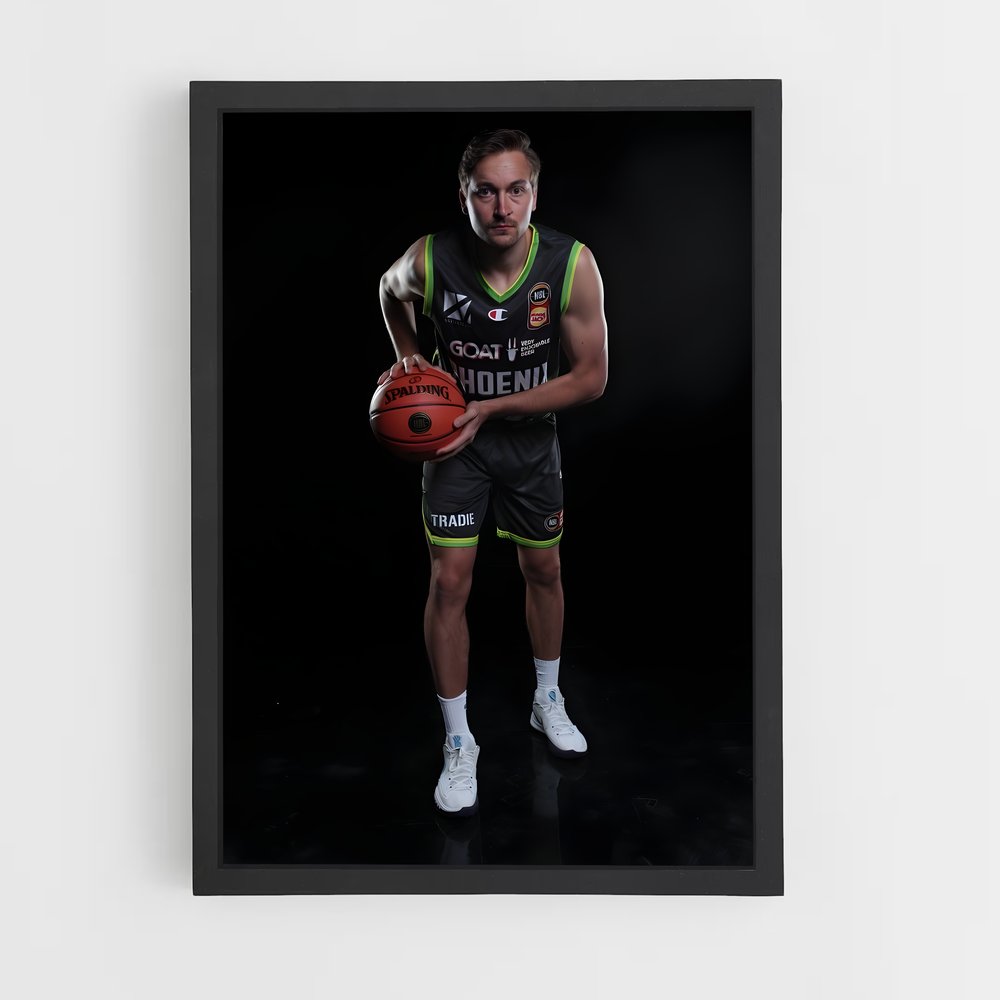 Poster Phoenix au Panier – affiche Basketball (vue 2)